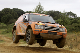 Illustration for article titled Bowler Nemesis GT4: A Dakar Racer For Public Consumption